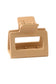 square macaron shark clip small hair clip