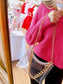 Clear Purse With Gold Chain
