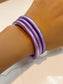multi-strand coil bracelet