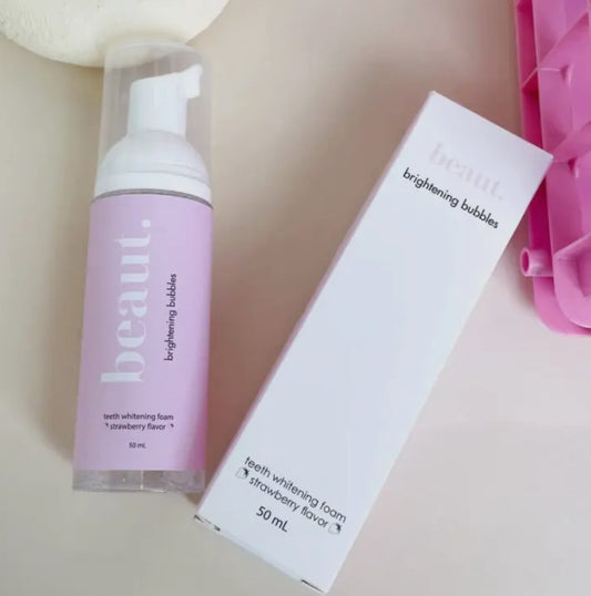 Strawberry Teeth Whitening Foam