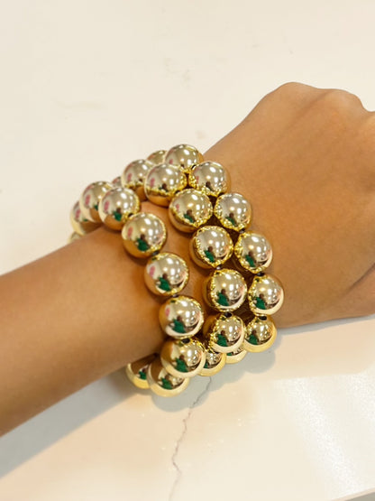 Call Me Fancy Beaded Bracelet