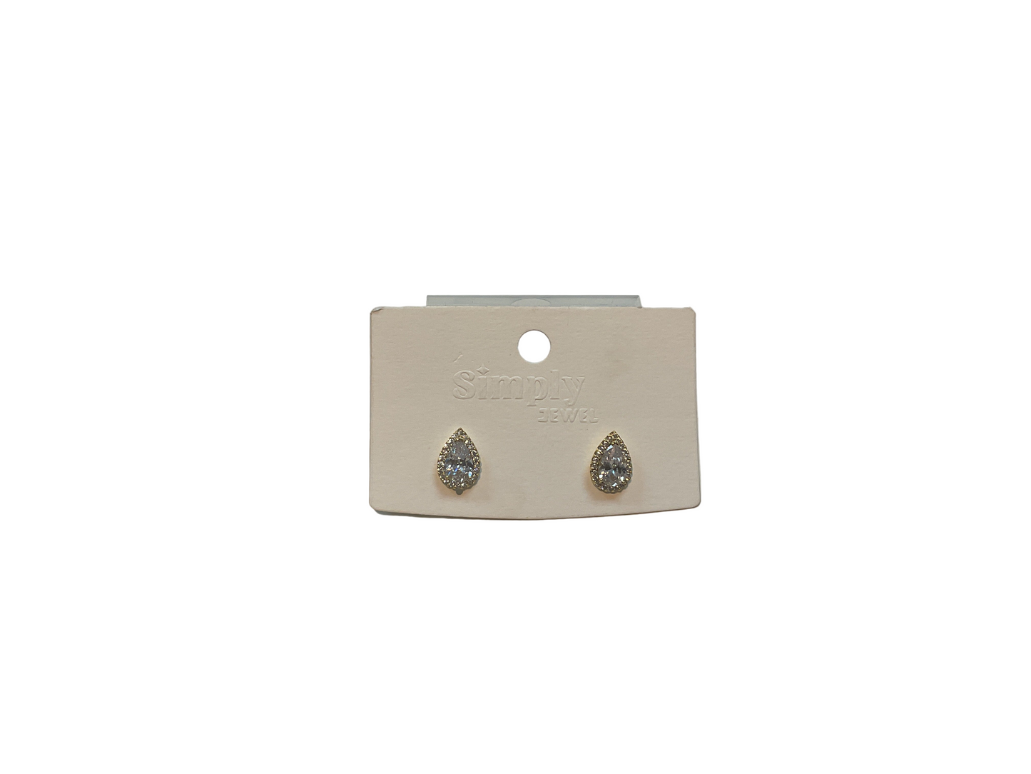 Teardrop Diamond Earring