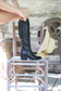 The Samara Black | Embroidered Western Tall Boot