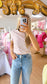 Red & White Polka Dot Top