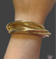 multi-strand coil bracelet