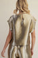 Neck Band Short Sleeve Top