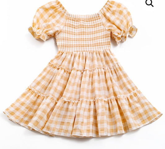 Gingham Dress