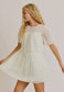 Short Puff Sleeve Mini Dress
