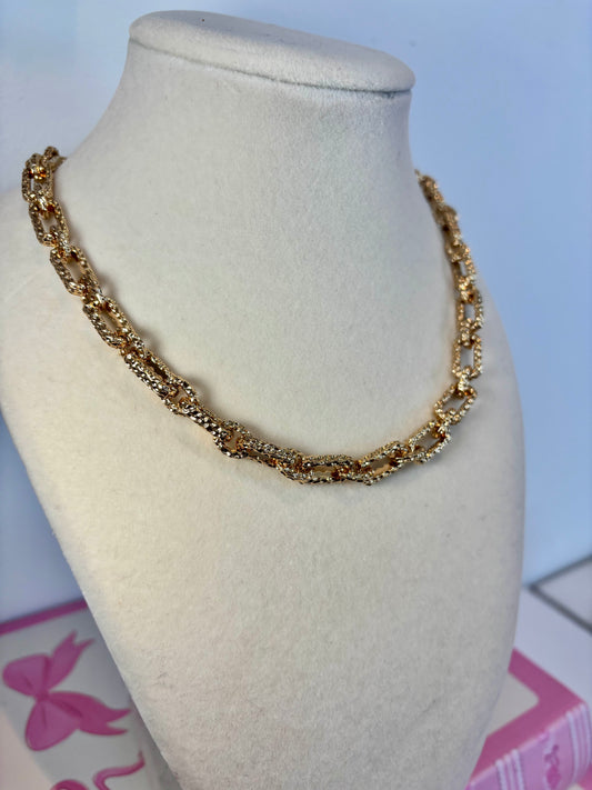 Gold Link Necklace