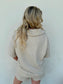 Cotton Blend Knit Short Set