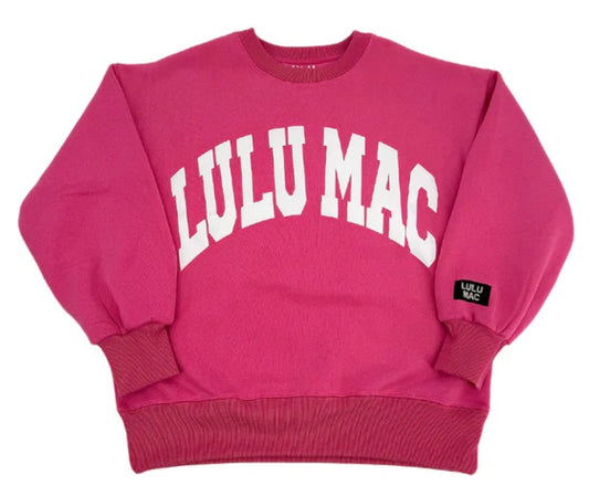 LULU MAC PINK SWEATSHIRT