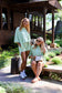 Ladies Loose Top and Shorts 2PCS Casual Tee Set SKST23129