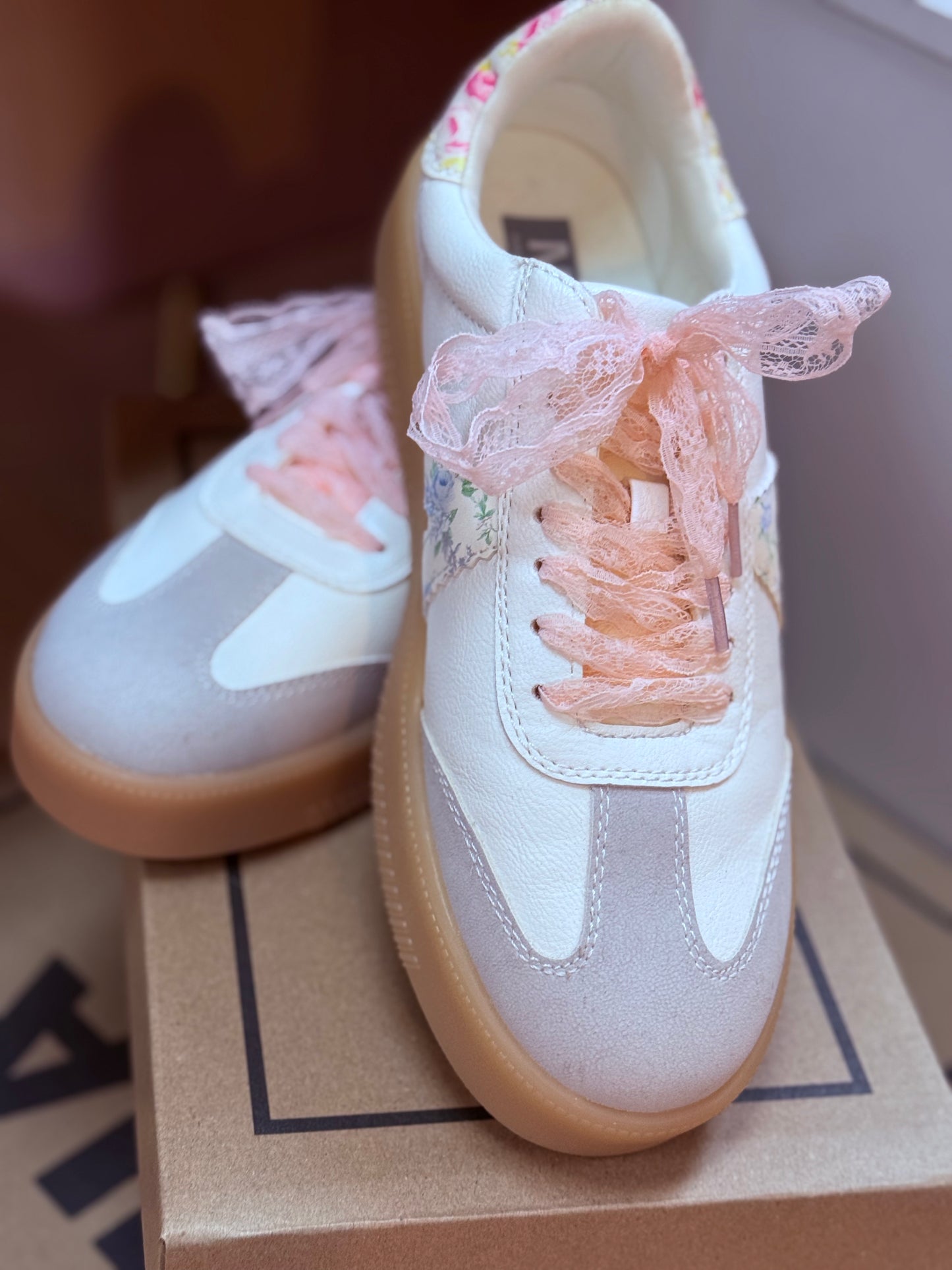 Blush Bloom Sneaker