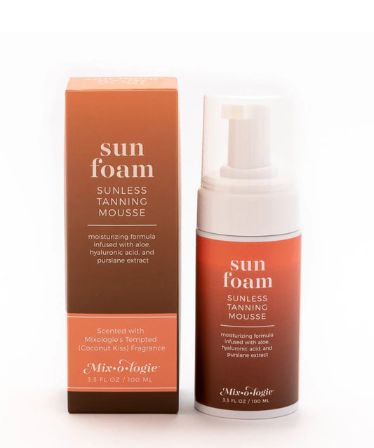 MIXOLOGIE SUNFOAM SUNLESS TANNING MOUSSE