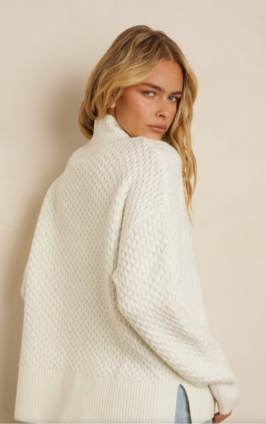 Mock Neck Sweater