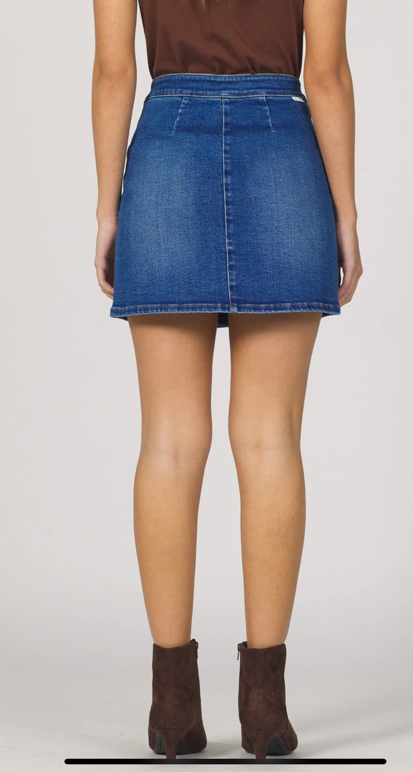 Quinn Denim Dear John Skirt