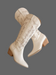 The Ainsley White | Embroidered Cowboy Western Boot