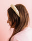 Lilly Pink & Blue Rattan Headband