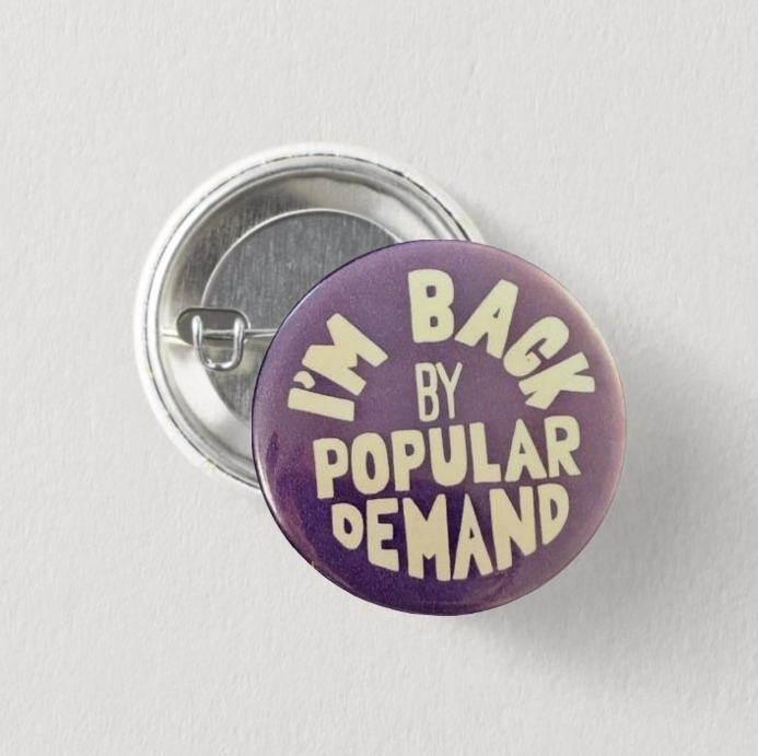 I’m popular by demand button