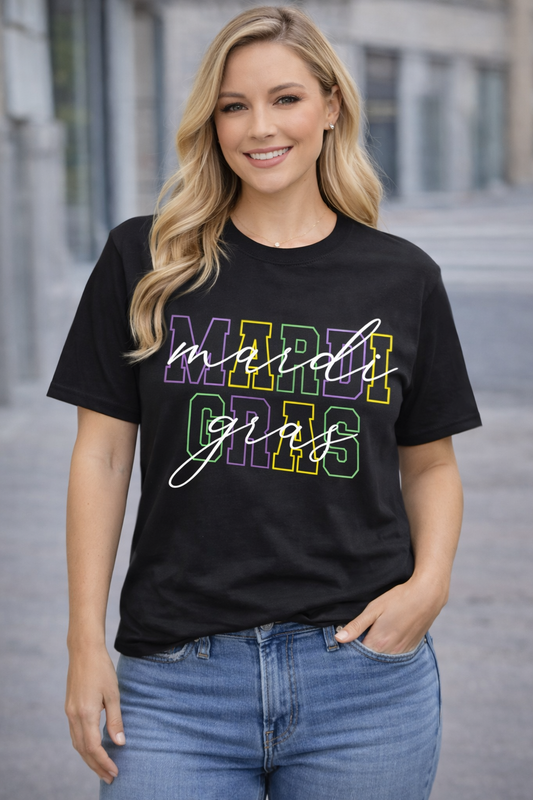 Mardi Gras Graphic Tee