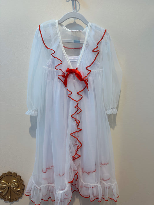 Elegant Peignoir Set