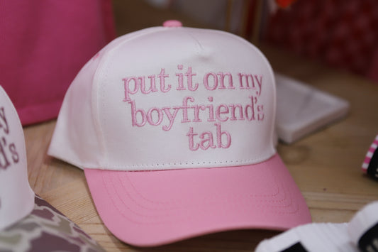 BOYFRIENDS TAB PINK TRUCKER