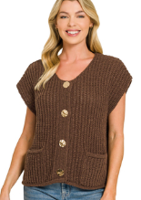 Knit Sweater Vest