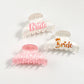 BRIDE HAIR CLAW CLIP