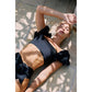 2PCS Solid Color Puff Sleeves Sexy Swimwear