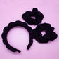 Youth Spa Headband - Skincare Headband & Scrunchie Wristband Set
