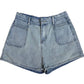 A-Line Denim Shorts