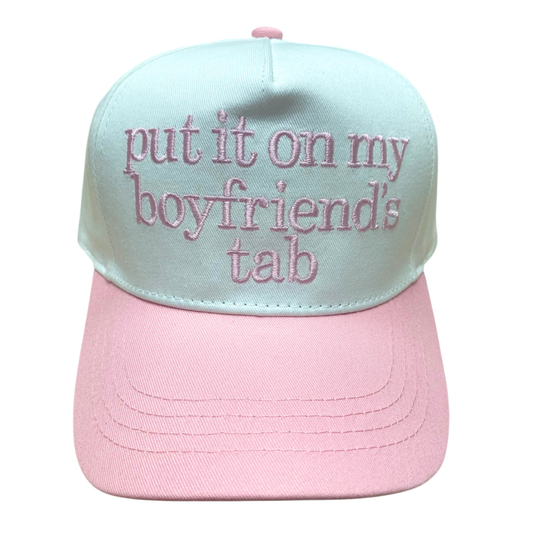 BOYFRIENDS TAB PINK TRUCKER