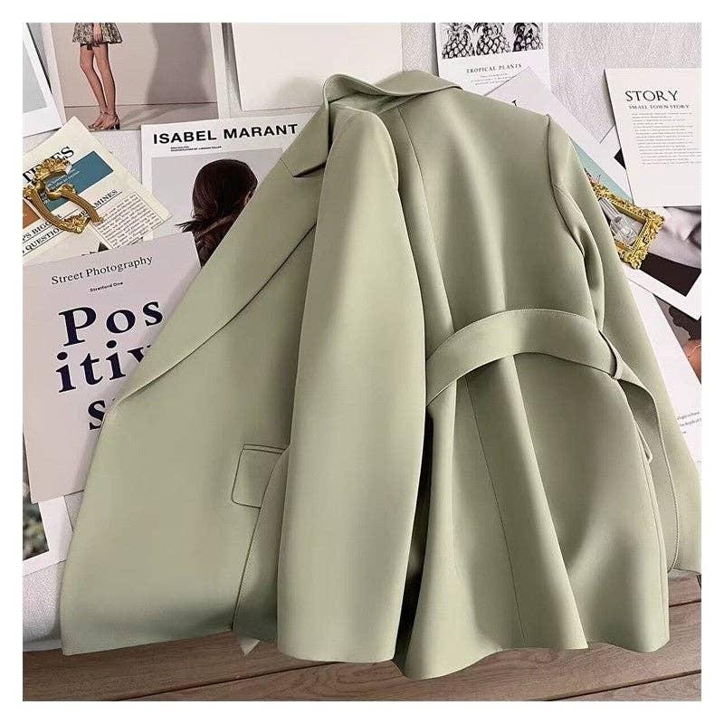 Solid Color Casual And Versatile Suit Jacket