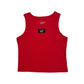 DD-TANK RED LULU MAC SOLID TANK TOPS