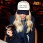 Loves Cowboys & Martinis Too Embroidered Hat- Trendy Hat