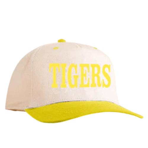 TIGERS CAP NEON YELLOW