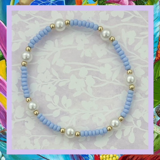 Spring Fling - Light Purple & Pearl