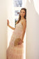 ROMANTIC FLORAL TIERED MAXI DRESS WITH RUCHED BUST