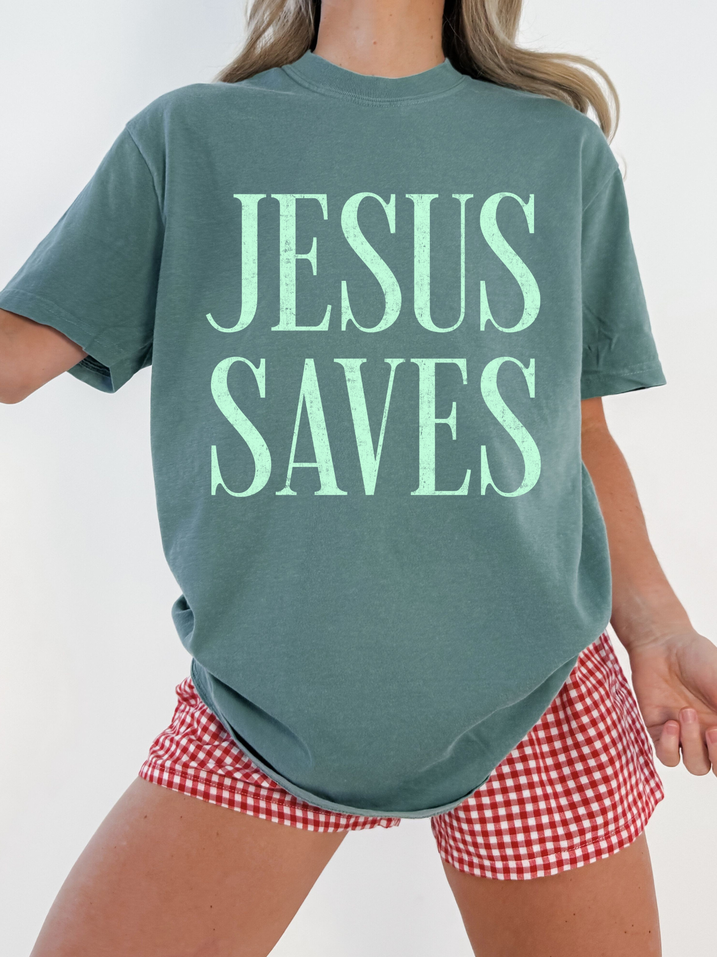 Jesus Saves Tee